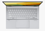 14" Ноутбук ASUS Zenbook UM3402YAR.306 Silver (2560x1600, AMD Ryzen 5 7530U, 8ГБ, SSD 512ГБ, AMD Radeon Graphics, Win 11 Pro)