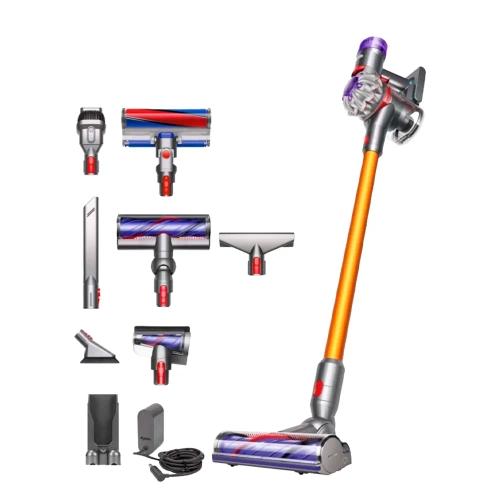 Беспроводной вертикальный пылесос Dyson V8 Absolute (SV25), Yellow / Nickel
