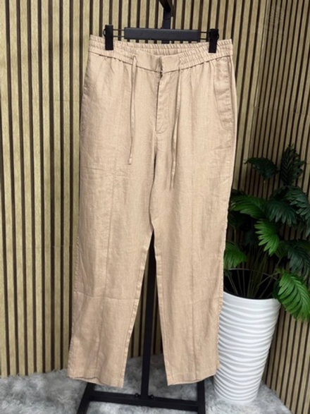 Льняные брюки Zegna