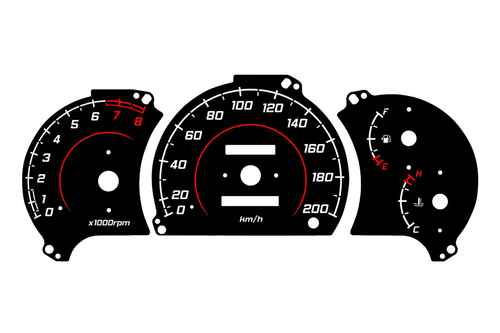 Шкала приборов Hyundai Accent