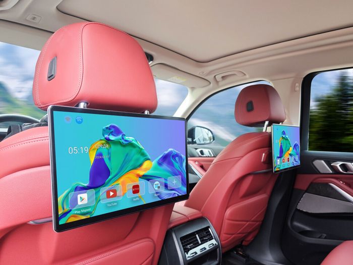 Монитор на подголовник для BMW 2023+ - ERGO ER1330BM с сенсорным экраном 13,3” ( Fullhd 2К 2560х1440, Android, ) черный