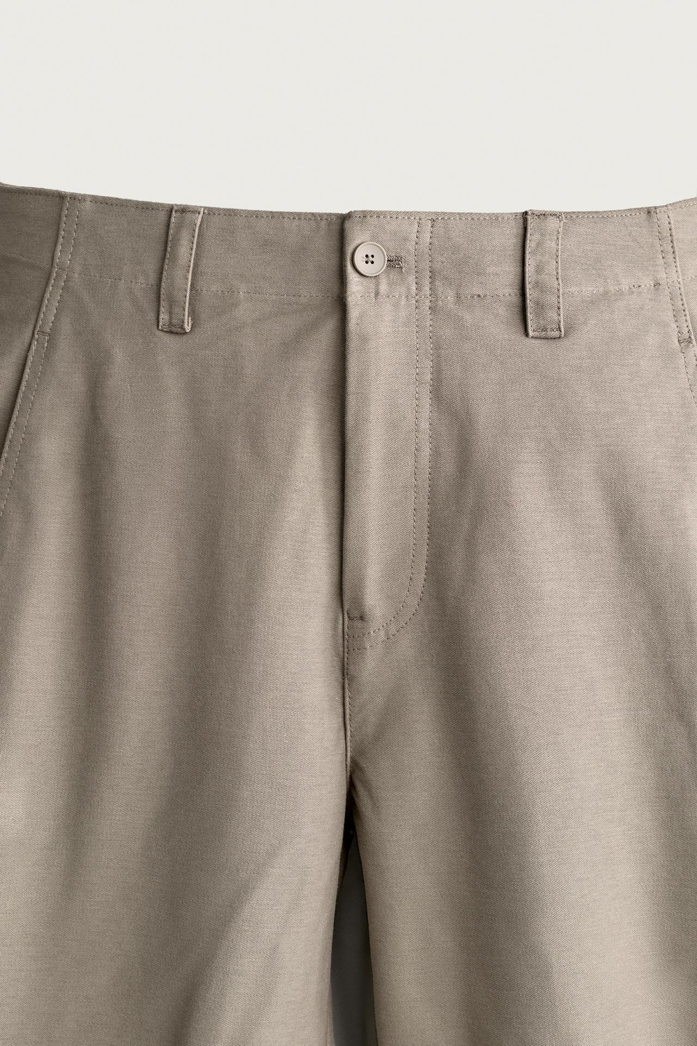 ZARA БРЮКИ BALLOON FIT, СЕРО-КОРИЧНЕВЫЙ