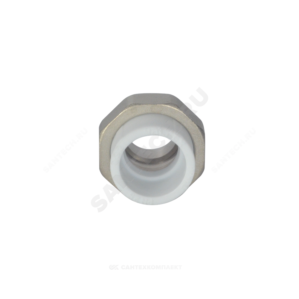Муфта PP-R комбинированная разъемная белая Дн 40х1 1/2" НР VALFEX 10156140