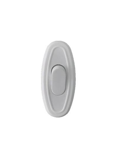 Переключатель на шнур 6А 250В IP20 бел. TOKOV ELECTRIC TKL-SW-C01