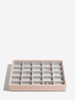 Органайзер для украшений и часов Stackers Classic Jewellery Box, 3 секции -Dove Grey & Rose (Navy Blue / темно-синий / Navy Blue / Органайзер с крышкой)
