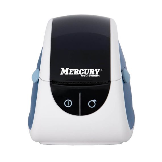 Термопринтер липких этикеток MPRINT LP58 EVA RS232-USB White & blue