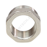 Футорка латунь никель Ду 15х10 (1/2"х3/8") НР/ВР VALFEX VF.581.N.012.038