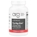 Metabolic Maintenance, The Big One®, мультивитамины без железа, 90 вегетарианских капсул
