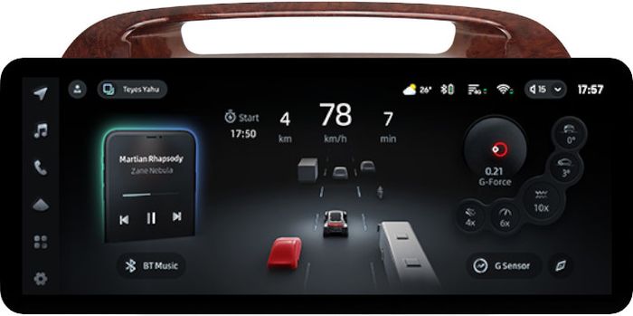 Магнитола для Toyota Camry 30 2001-2006 (рамка дерево 1) - Teyes CC4PRO монитор 12.3" 2K QLED + рамка 9, Android 13, Быстрейшая, Snapdragon 778G, ИИ, CarPlay, DSP, 4G SIM-слот