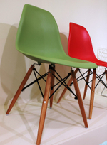 Стул eames dar effel белый