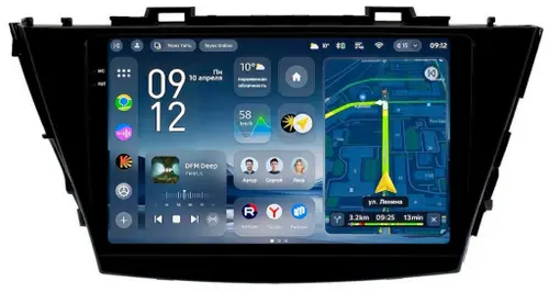Магнитола для Toyota Prius Alpha 40 2014-2021 (правый руль) - Teyes CC4-PRO монитор 9.5" 2K QLED на Android 13, Быстрейшая, Snapdragon 778G, ИИ, CarPlay, DSP, 4G SIM-слот
