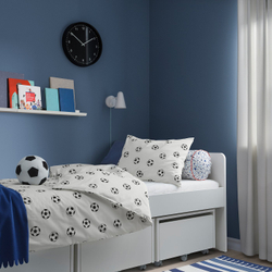IKEA SPARKA  (ИКЕА СПАРКА)  -  Мягкая игрушка - мяч футбольный/чёрный белый