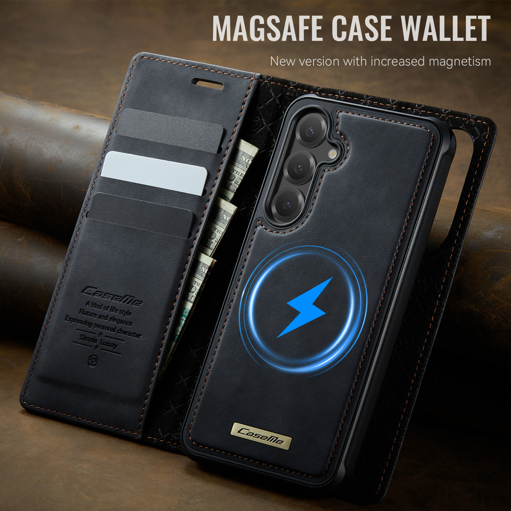Чехол-кошелек CaseMe 2 in 1 MagSafe Samsung Galaxy S25