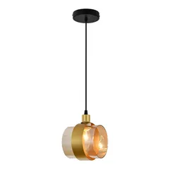 Подвесной светильник Hurricane 1139/1P Black/Gold Escada