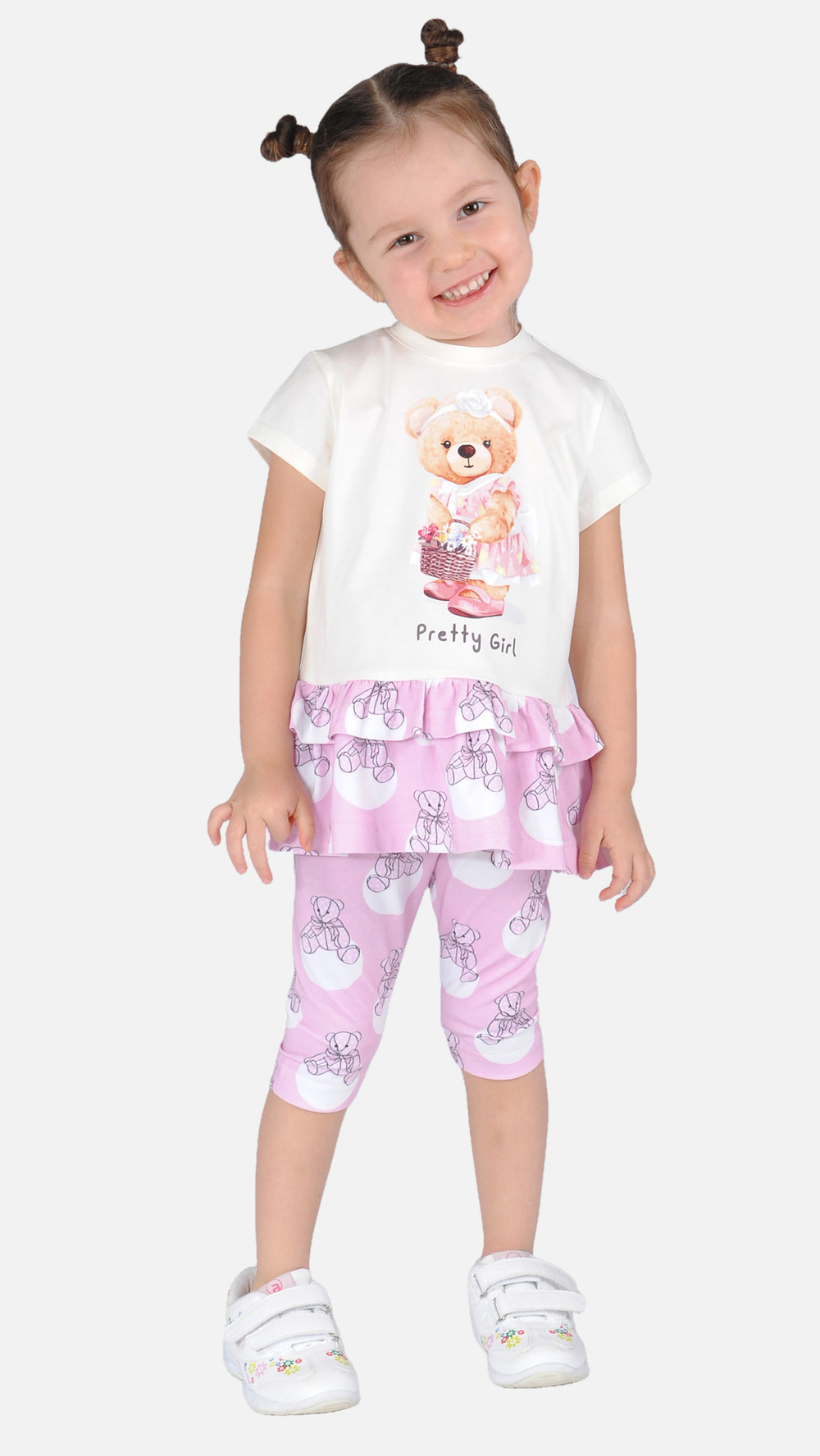 Комплект трикотажный для девочки 2-8 лет Fleur de Vie