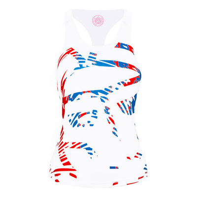 Женская теннисная майка BIDI BADU Tadisa Lifestyle Tank Top Women - White