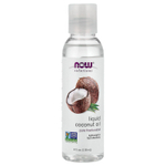 NOW Foods, Solutions, жидкое кокосовое масло, без примесей, фракционированное, 118 мл (4 жидк. унции)