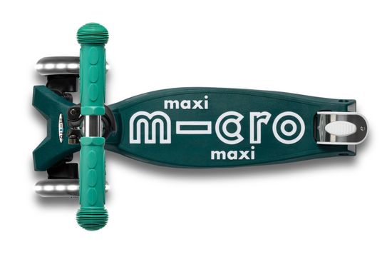 Самокат Maxi Micro Deluxe ECO Green LED