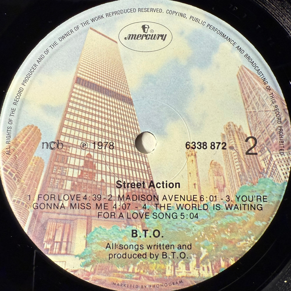 B.T.O. ‎– Street Action Скандинавия 1978г.)