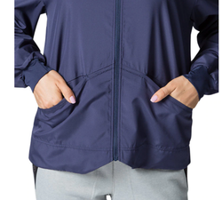 Женская Кофта теннисная Asics Club W Woven Jacket - небесный