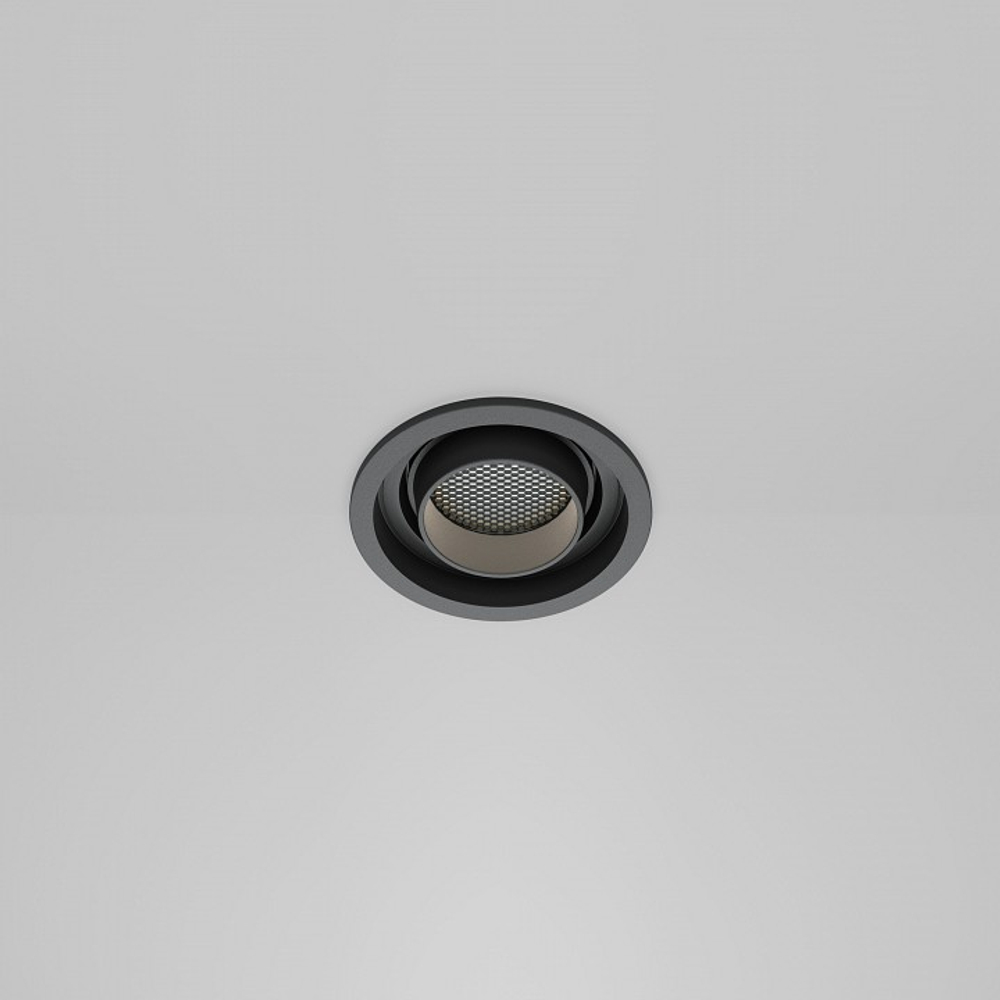 Встраиваемый светильник Maytoni Technical Atom DL113-GU10-01-RD-B