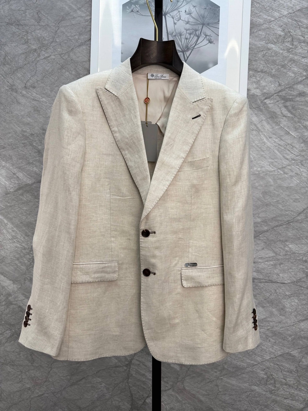 Льняной пиджак Loro Piana