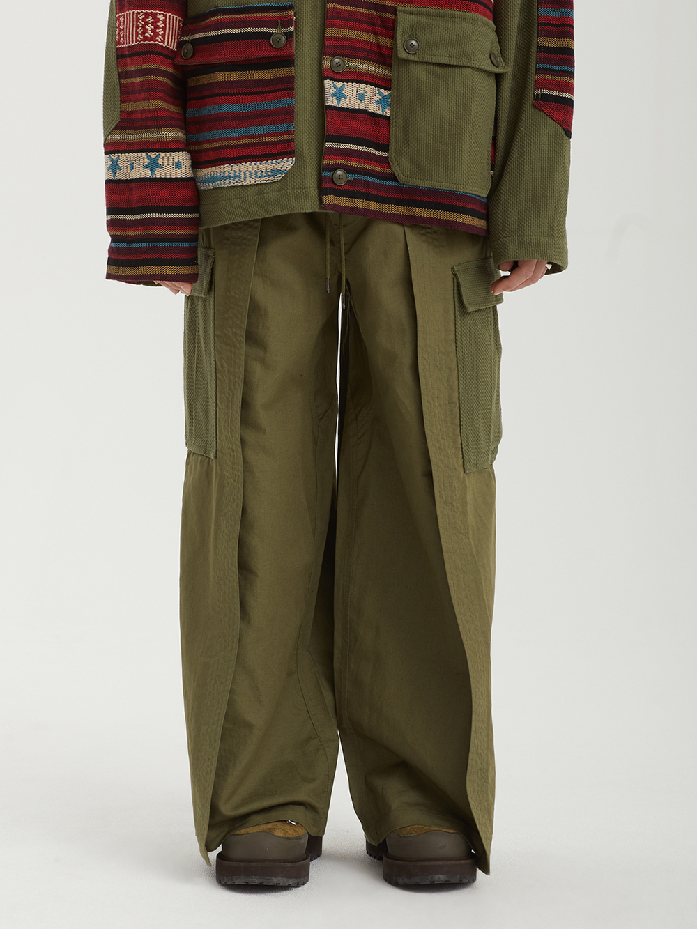 Мужские Брюки Hemp Hakama Cargo Track