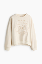 Свитшот оверсайз с рисунком - H&M
