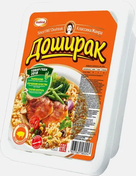 Лапша Доширак со вкусом свинины 90г