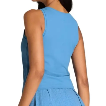 Женский топ теннисный Wilson Sidney Rib - blue