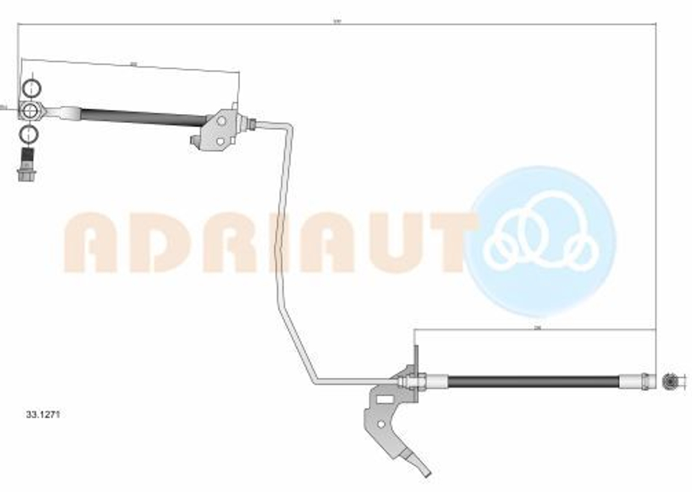 ADRIAUTO - 331271-ADR - Brake Hose