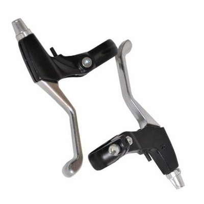 Ручки тормоза HORST V-brake/кантелив., алюм., серебр.-черные (00-171604)