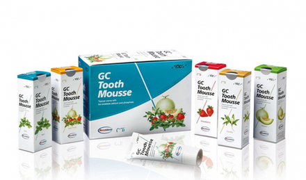 GC Tooth Mousse - аппликационный мусс для снижения чувствительности 40 г, Дыня (100857)