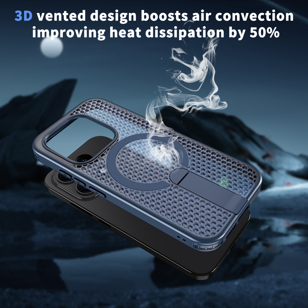 Прозрачный чехол Mesh Pro Magnetic Case для Xiaomi 17