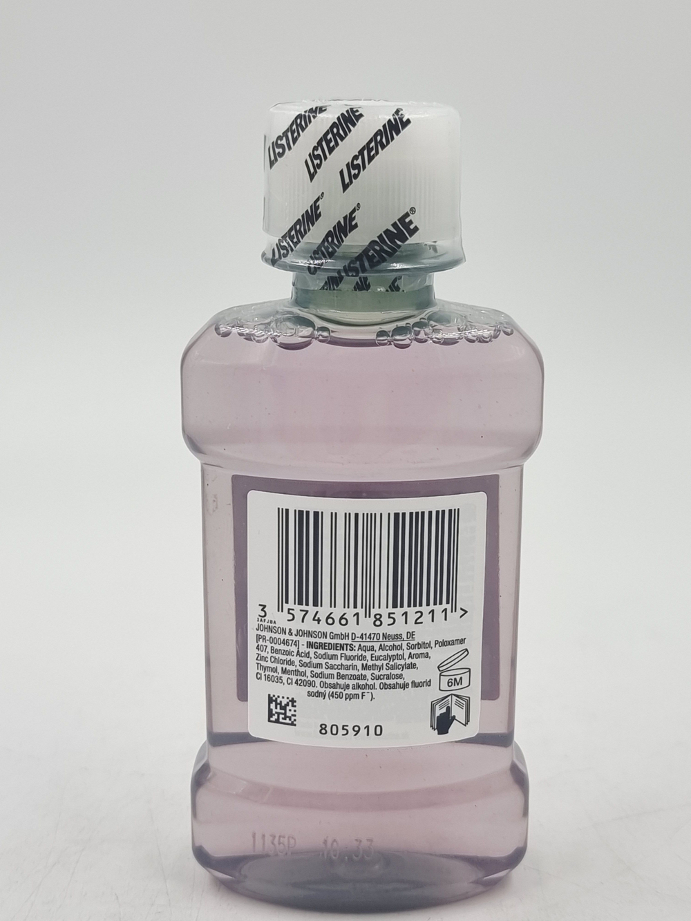 Listerine Ополаскиватель для рта Total Care, мини формат 80 мл