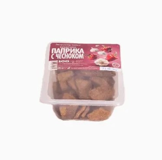 Сухарики Чеснок и Паприка 100гр*30шт