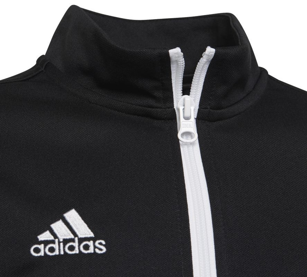 Кофта для мальчика теннисная Adidas Kids Entrada 22 Track - черный