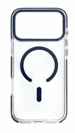 Накладка для i-Phone 17 Pro max Keephone Shockstar MagSnap сине-прозрачный