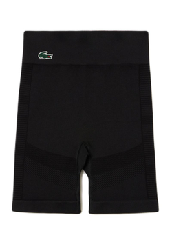 Женские Шорты теннисные Lacoste Women's Seamless Sport Bike Shorts - black