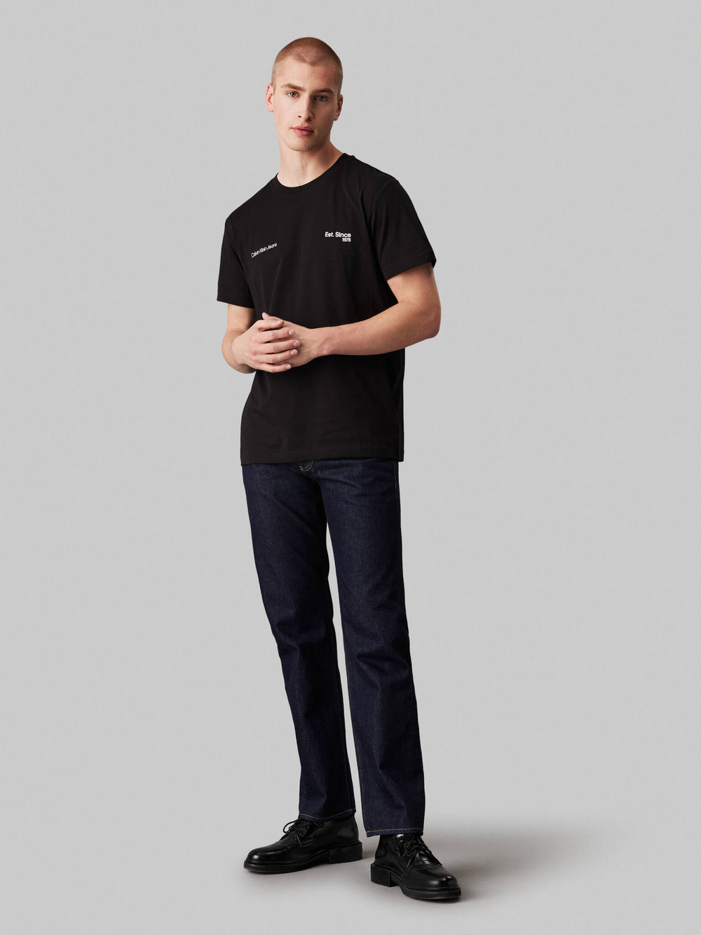 Футболка CALVIN KLEIN JEANS - черный(J30J326867)