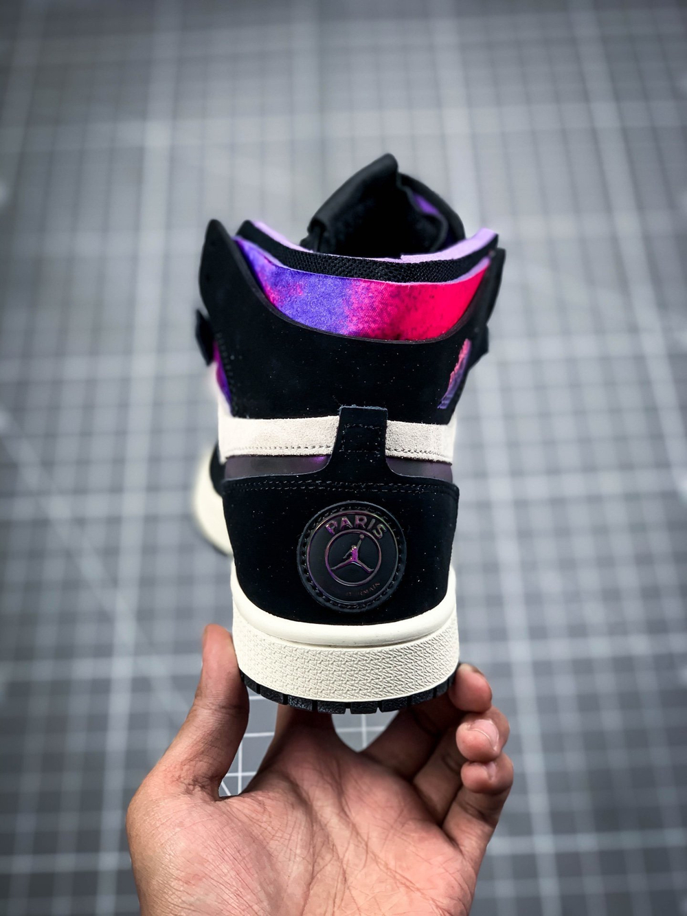 PARIS SAINT-GERMAIN X AIR JORDAN 1 HIGH ZOOM COMFORT WHITE/BLACK/PSYCHIC PURPLE/PINK