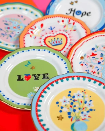 BACI MILANO Тарелка пирожковая "Ваза"