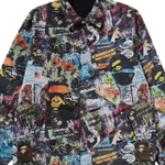 A Bathing Ape Bathing Ape Flyer Pattern Reversible Coach Куртка