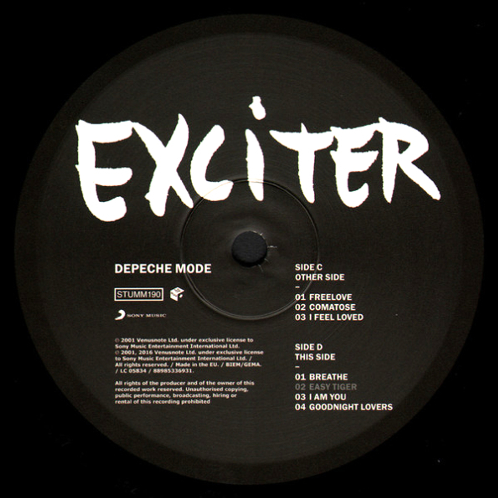 Depeche Mode / Exciter (2LP)