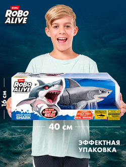 Интерактивная игрушка для купания ZURU ROBO ALIVE JUNIOR Рыбка для ванной, игрушки для девочек и мальчиков, 25253