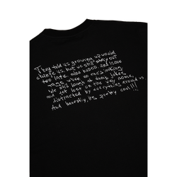 DRAW LOGO T-SHIRT BLACK