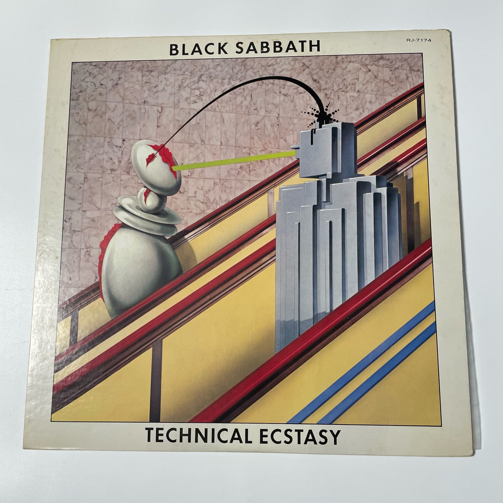 Винтажная виниловая пластинка LP Black Sabbath Technical Ecstasy (Япония 1976) (Без Оби)