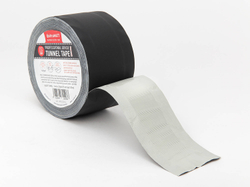 SlipWay Cable Cover tape - Матовая Клейкая лента 72мм/25м - Черный Гаффа тейп Туннельный  Gaffer Tape@ultraMATT TUNNEL