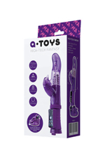 Ротационный вибратор A-Toys (4 режима вибрации и ротации) (Цвет: фиолетовый)