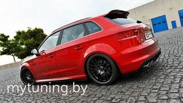Сплиттеры накладок на пороги для AUDI A3 8V S-Line / S3 8V Sportback (13-...)